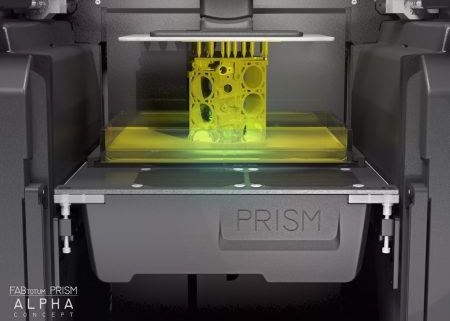 FABtotum PRISM module for stereolithography- development update