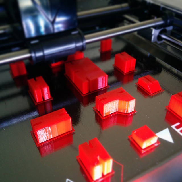3D printing with FABtotum and Gcodes generated with Cura