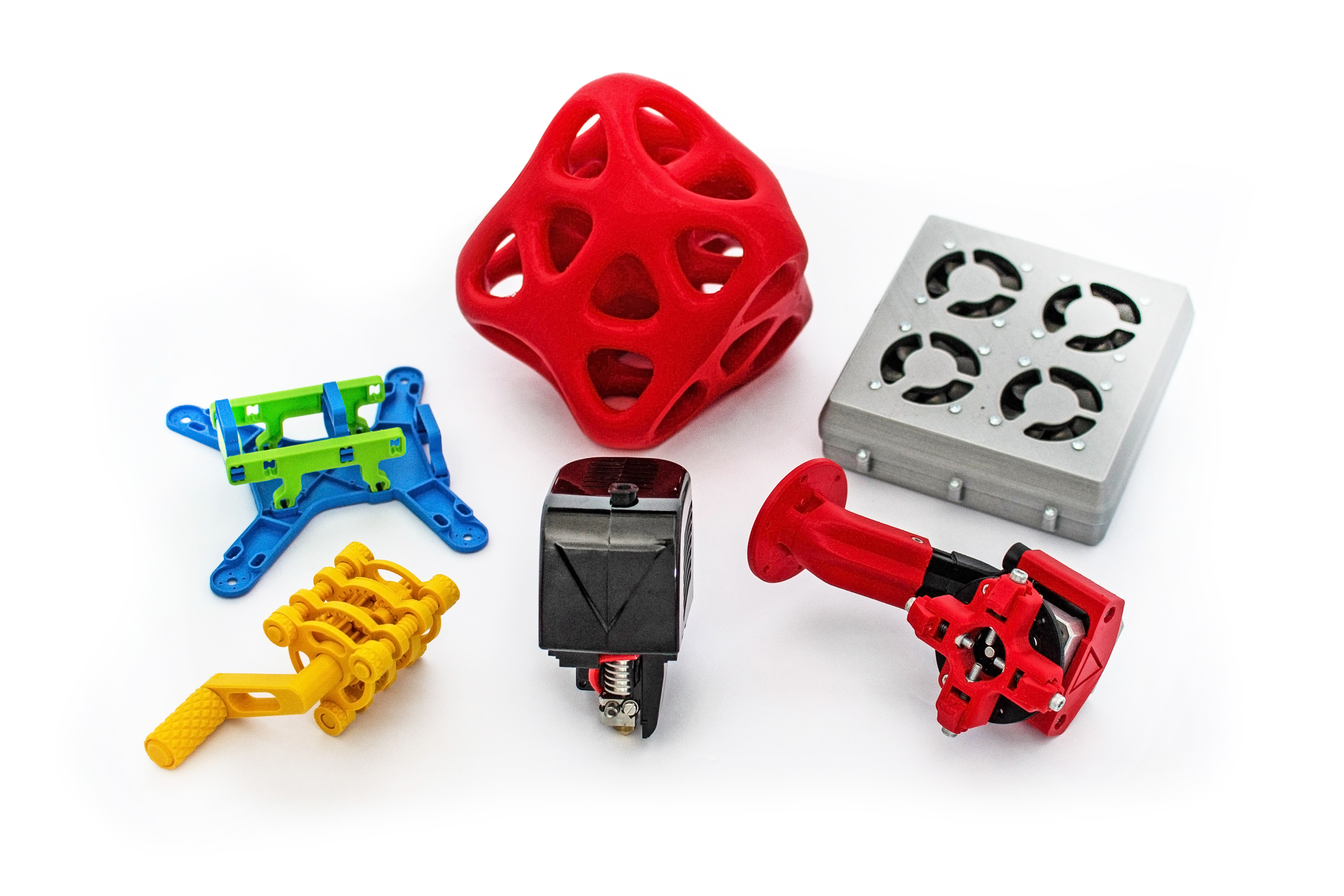 Prototyping and small production: 3D Printer, milling machine, laser engraving, 3D Scanner