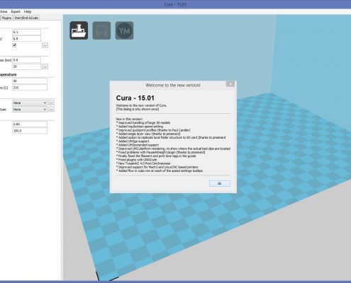 Slicing Stl To Gcode Files For 3d Printing With Cura 1 5 Fabtotum