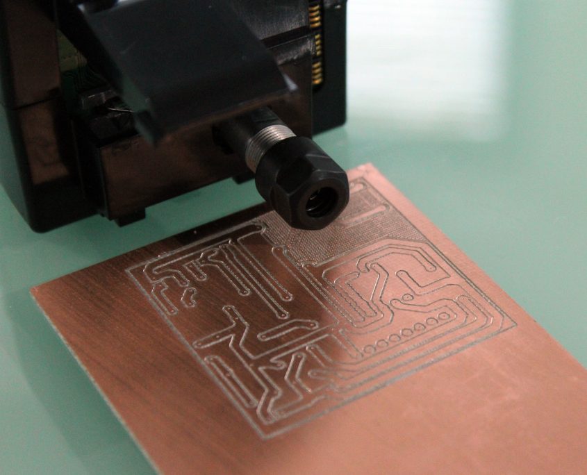 Laser PCB engraving: uses of Laser Head of FABtotum 3D Printer