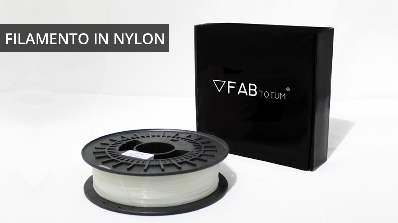 Filamento in nylon per la tua stampante 3D sullo store di FABtotum