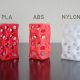 Filamenti e materiali per stampanti 3D: PLA, ABS e Nylon