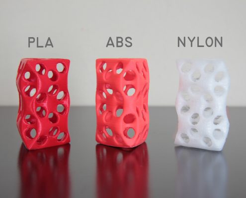 Filamenti e materiali per stampanti 3D: PLA, ABS e Nylon