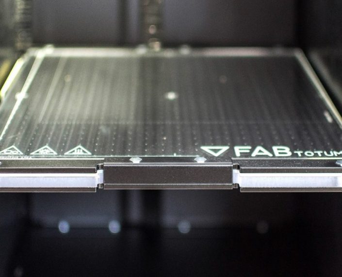 piatto riscaldato stampante 3D hybrid bed FABtotum