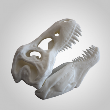 Dinosaur printed with FABtotum Printing Head Lite