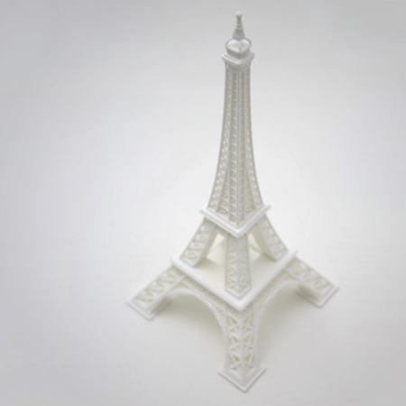 Tour Eiffel printed with FABtotum Printing Head PRO