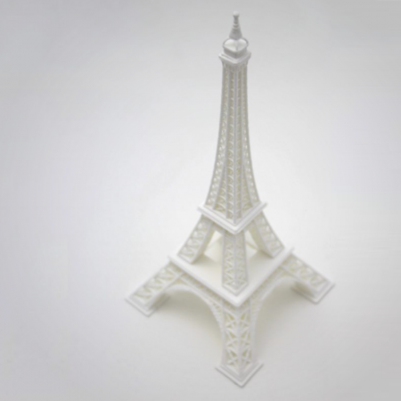 Tour Eiffel stampata in 3D con la FABtotum Printing Head PRO