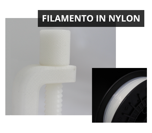 Filamento in Nylon di FABtotum