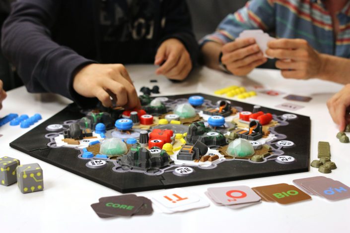 Settlers in space - multicolor 3d printing