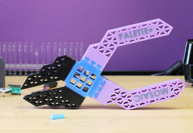 Hybrid rigid and flexible 3D Printing