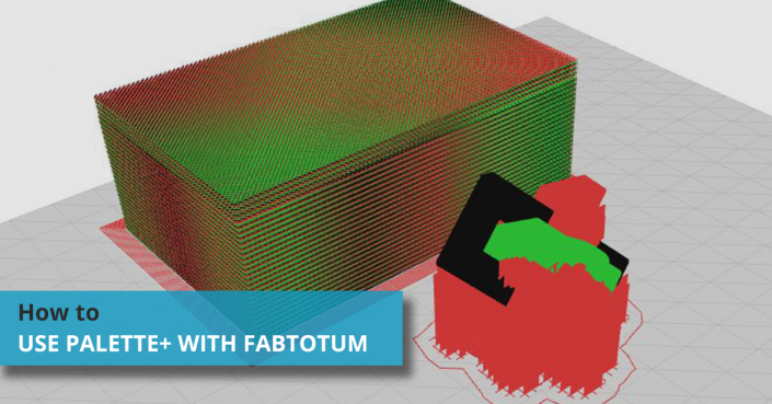 How to use Palette+ of Mosaic Manufacturing with FABtotum Personal Fabricator